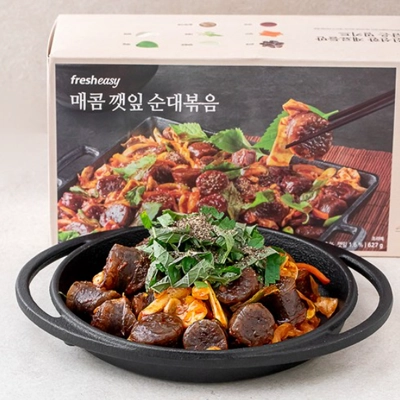 프레시지 매콤 깻잎 순대볶음